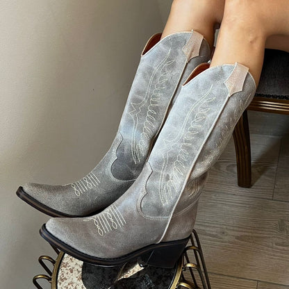 Botas Texanas Largas Golden