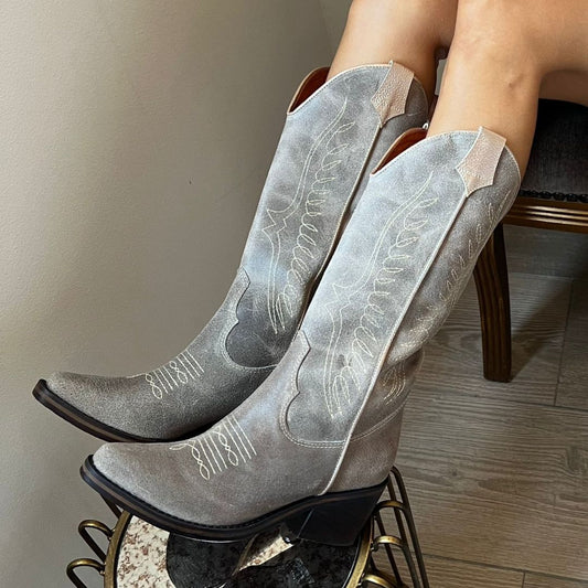 Botas Texanas Largas Golden