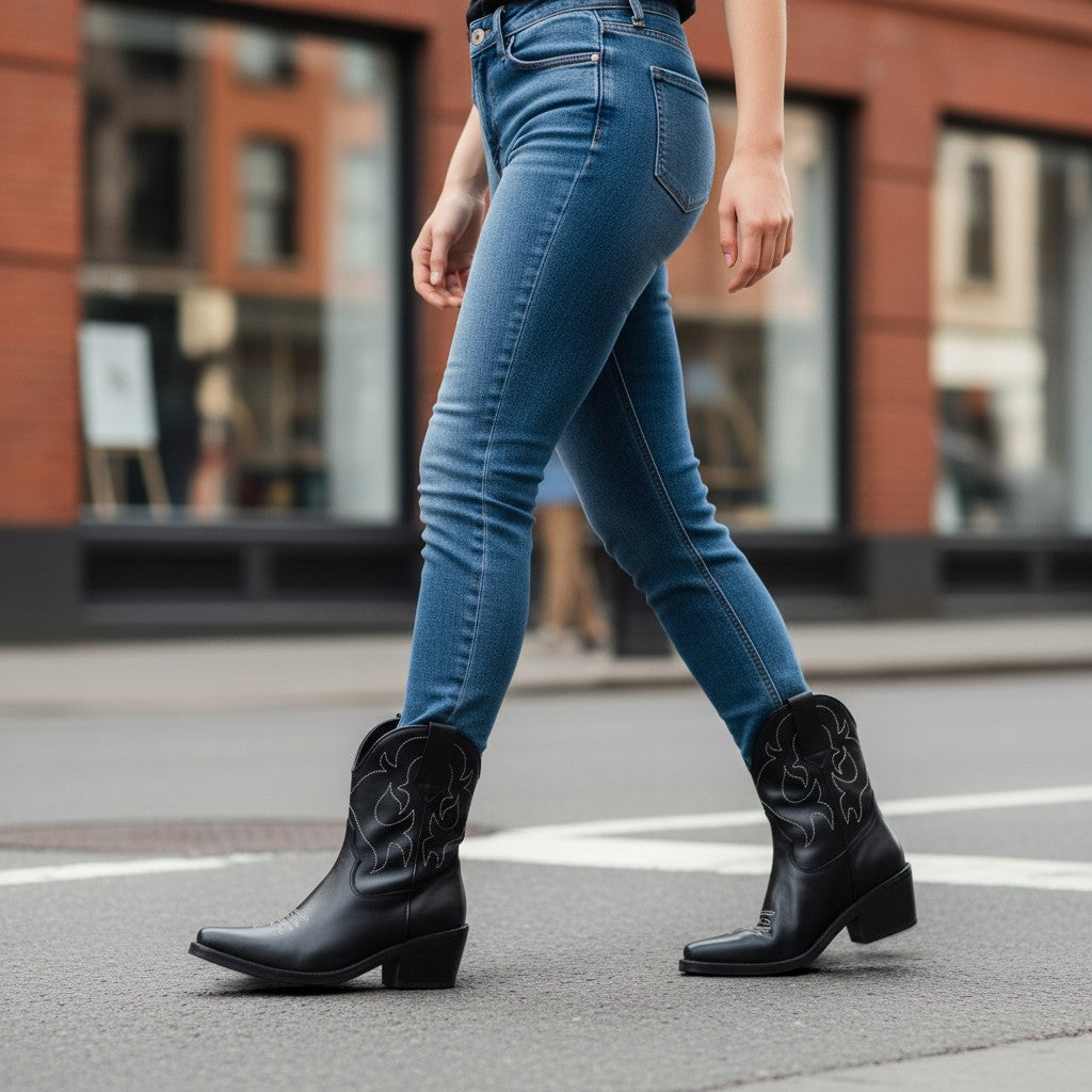 Texan Boots Negras